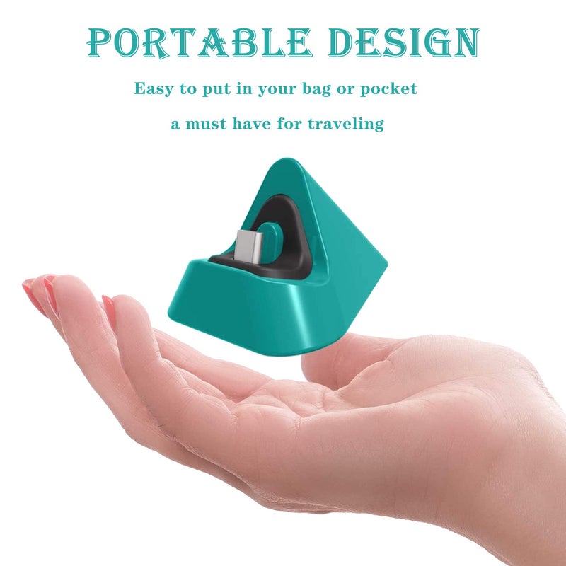 FANPL Charging Dock for Nintendo Switch Lite, Charging Stand Station Compatible with Nintendo Switch (Green) - Image 5